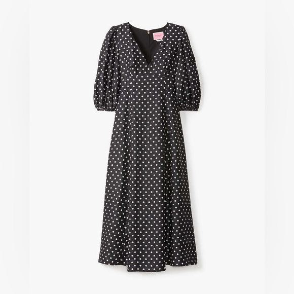 Kate Spade New York Harmony Dot Cloqué Dress - Picture 1 of 10